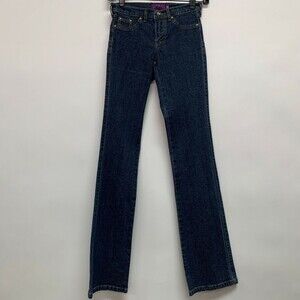 Luricci Jeans Women's Denim Pants Size 24 Blue Butt Lifter Body Shaper NWOT